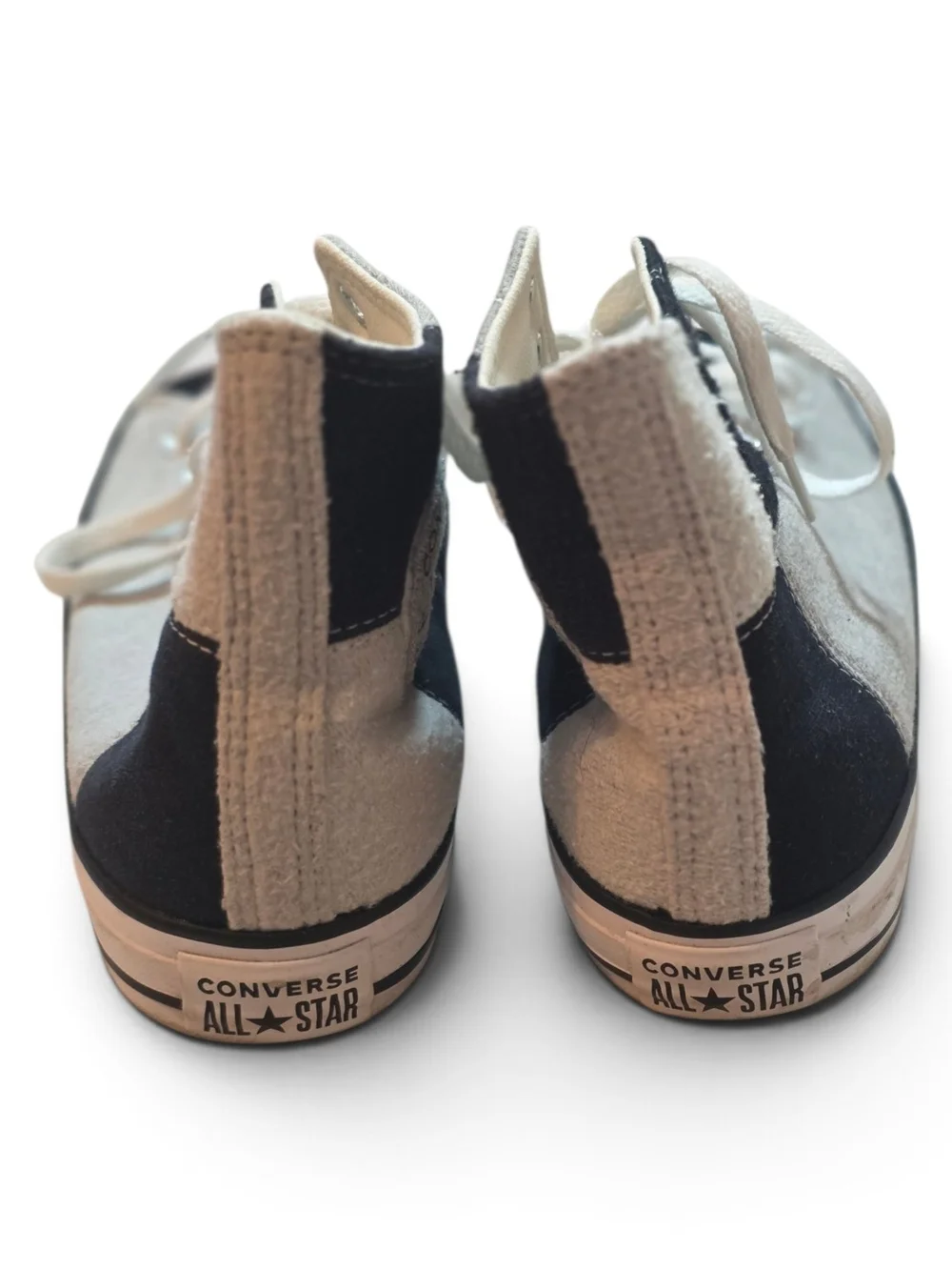 Classic UV High-Top Canvas Sneakers for Men Or Women- Black & Gray
